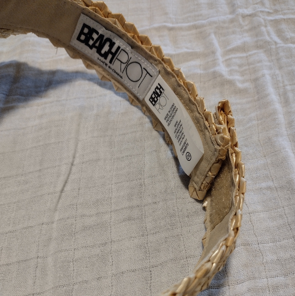 Beach Riot Straw Visor - Picture 5 of 9